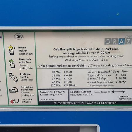 Apartment Una - Self Check In Graz Exteriör bild